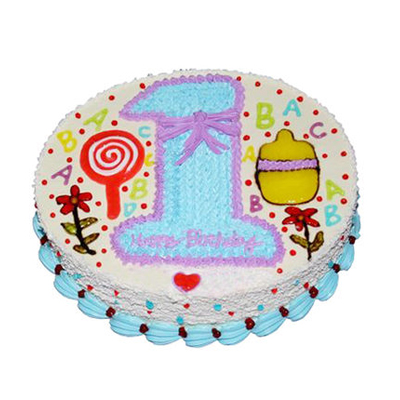 蛋糕:我1歲啦 >生日蛋糕:我1歲啦